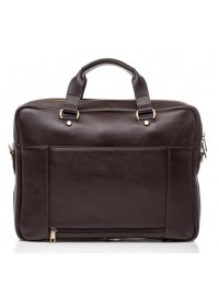 Мужская коричневая деловая сумка - портфель Blamont Bn080C