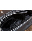 Фотография Вместительная черная мужская плечевая сумка Blamont Bn081A