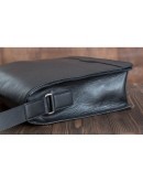 Фотография Черная деловая сумка на плечо формата A4 Blamont Bn090A