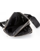 Фотография Черная мужская сумка кожаная планшетка Blamont Bn099A