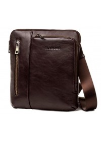 Коричневая мужская сумка - планшетка Blamont Bn099C