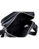 Фотография Черная сумка на плечо из гладкой кожи Blamont Bn102A