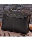 Фотография Кожаный мужской портфель среднего размера Bx015