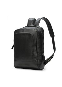 Рюкзак мужской черный кожаный Bx050