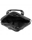 Фотография Черная сумка мужская кожаная деловая Bx1128A