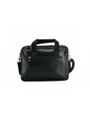 Фотография Кожаная мужская сумка черного цвета на каждый день Bx1275A