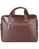 Фотография Кожаная коричневая мужская деловая сумка Bx1279C