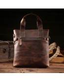 Фотография Кожаная сумка мужская коричневая Bx8029-2
