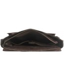 Фотография Мужская кожаная коричневая деловая сумка CS3030