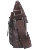 Фотография Коричневая мужская кожаная сумка на плечо CS3090