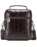 Фотография Темно-коричневая мужская сумка барсетка CS4010