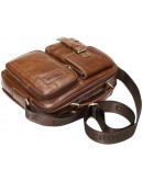 Фотография Мужская удобная коричневая сумка CX2080