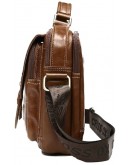 Фотография Вместительная мужская кожаная сумка на плечо CX2150