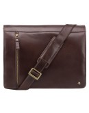 Фотография Добротная сумка на плечо коричневая Visconti ML23 Carter (brown)