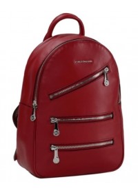 Красный кожаный женский рюкзак FORSTMANN F-P117R