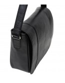 Фотография Большая черная сумка на плечо из натуральной кожи Tarwa FA-7338-4lx
