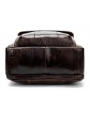 Фотография Темно-коричневая мужская сумка - барсетка FR0017