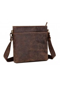Мужская коричневая винтажная сумка G1166DB