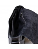 Фотография Черная кожаная мужская сумка через плечо Tarwa GA-0002-3md