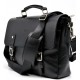 Мужская кожаная черная сумка-портфель Tarwa GA-3960-4lx