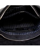 Фотография Черная удобная вместительная кожаная сумка на плечо Tarwa GA-7022-3md