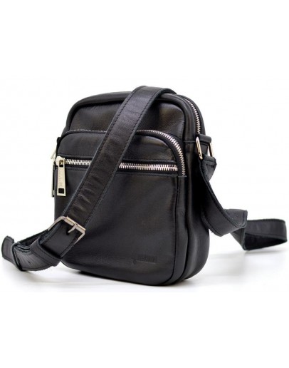 Фотография Мужская небольшая черная сумка на плечо Tarwa GA-8086-3md