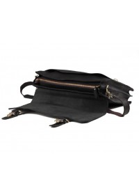 Кожаный портфель мужской черного цвета GA2095A