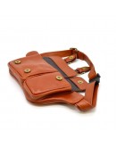 Фотография Рыжая кожаная оригинальная сумка на пояс Tarwa GB-3029-4lx