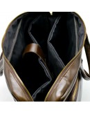 Фотография Кожаная деловая коричневая сумка-портфель Tarwa GQ-7334-3md