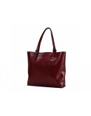 Фотография Кожаная женская красная сумка GR-2011R