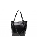 Фотография Черная женская кожаная сумка GR-2013A