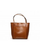 Фотография Светло-коричневая женская кожаная сумка GR-2013LB