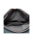 Фотография Женский серый кожаный рюкзак GR-8325G