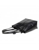 Фотография Черная сумка женская кожаная GR-8830A