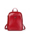 Фотография Красный женский кожаный рюкзак GR-8860R
