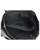Фотография Женская коричневая кожаная деловая сумка GR3-172BR