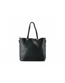 Фотография Кожаная сумка черного цвета для женщин GR3-173A