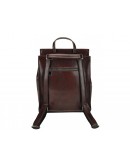 Фотография Кожаный коричневый женский рюкзак GR3-805B