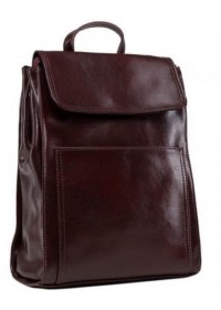 Бордовый женский рюкзак из кожи GR3-806BO-BP