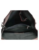 Фотография Темно-коричневая женская кожаная сумка GR3-857B