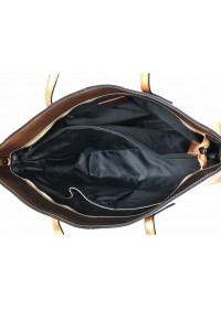 Женская кожаная сумка золотого цвета GR3-8687BGM