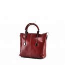 Фотография Красная кожаная женская деловая сумка GR3-872R