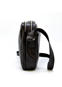 Черная кожаная мужская плечевая сумка Tarwa Ga-60121-3md