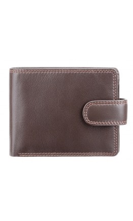 Мужской коричневый кошелек Visconti HT10 Knightsbridge c RFID (Chocolate)