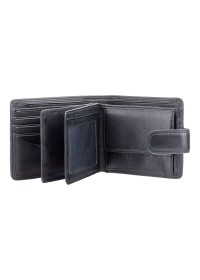 Черный кошелек Visconti HT13 Strand c RFID (Black)