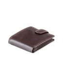 Фотография Коричневый кожаный кошелек Visconti HT13 Strand c RFID (Chocolate)