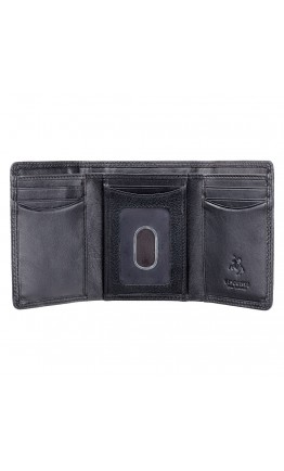Удобный мужской кошелек Visconti HT18 Compton c RFID (Black)