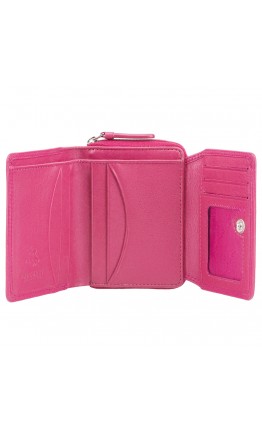 Розовый женский кошелек Visconti HT30 Kew c RFID (Fuchsia)