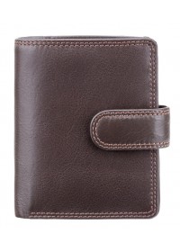 Коричневый кожаный кошелек Visconti HT31 Soho c RFID (Chocolate)