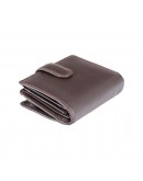 Фотография Коричневый кожаный кошелек Visconti HT31 Soho c RFID (Chocolate)
